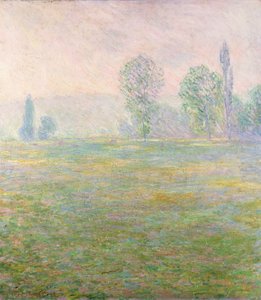 Prairies à Giverny, 1888 - Claude Monet